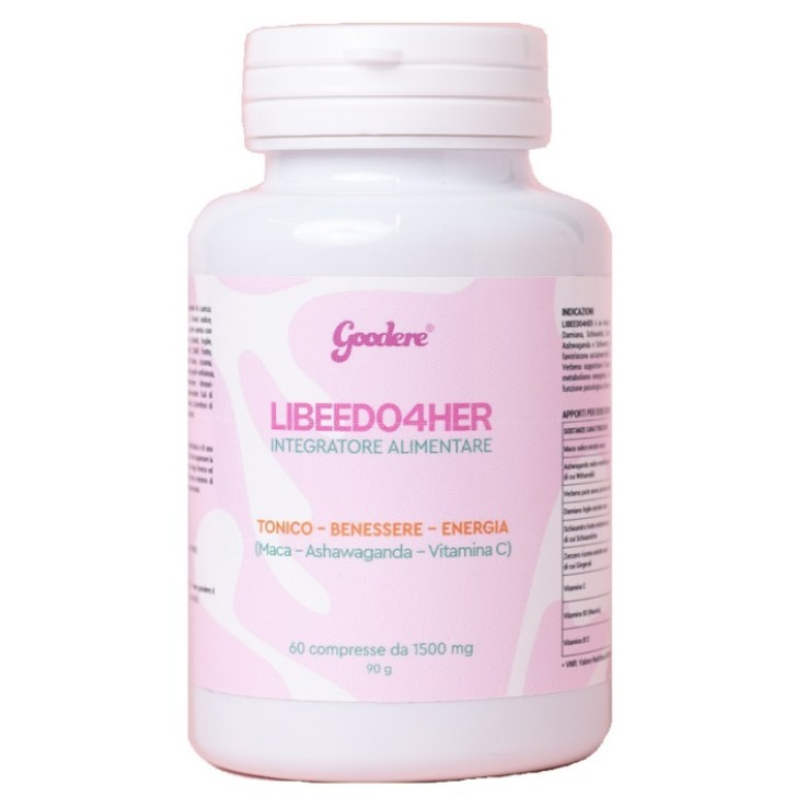 Goodere Libido4Her 60 compresse - Integratore Tonico Femminile