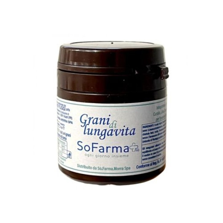 Grani di Lungavita Sofarma+ 35 grammi - Integratore Transito Intestinale