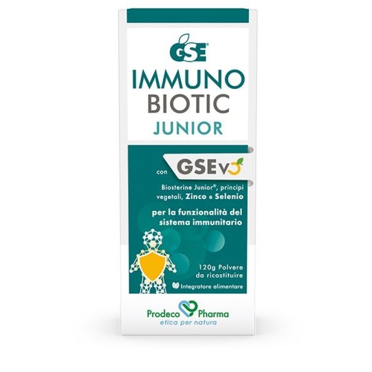 Gse Immunobiotic Junior Polvere 120 grammi - Integratore Benessere Sistema Immunitario