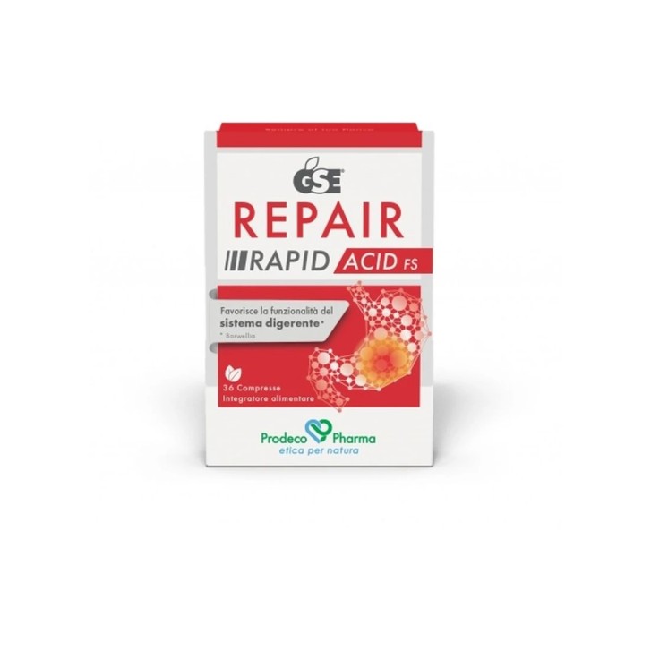 GSE Repair Rapid Acid Fs 36 compresse - Integratore Benessere Digestivo