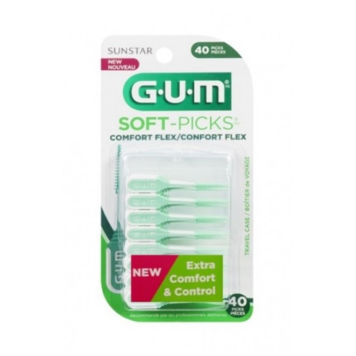 Gum Soft-Picks Comfort Flex Mint Scovolino 40 pezzi