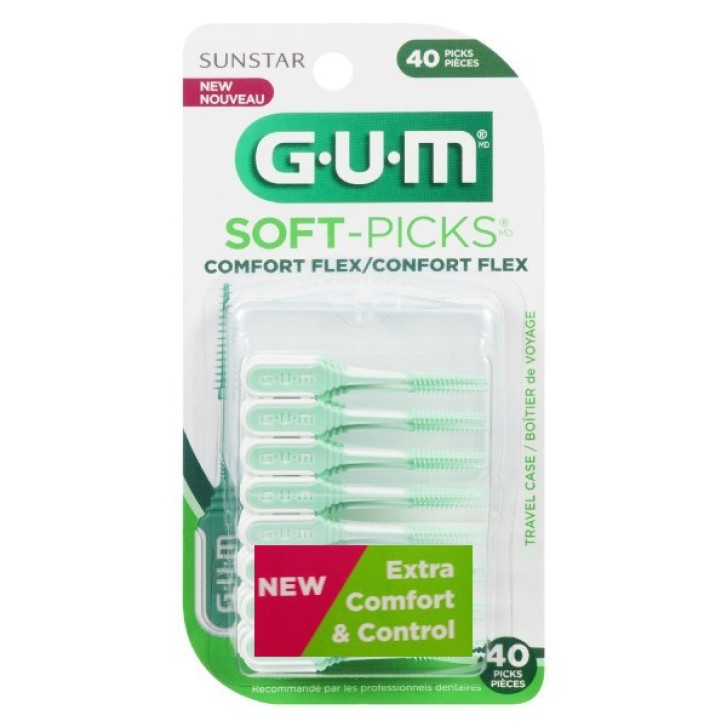 Gum Soft-Picks Comfort Flex Scovolino 40 pezzi