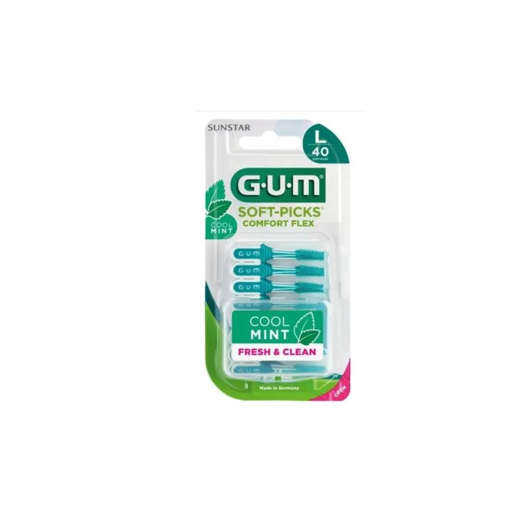 Gum Soft Pick Mint Scovolini L 40 pezzi