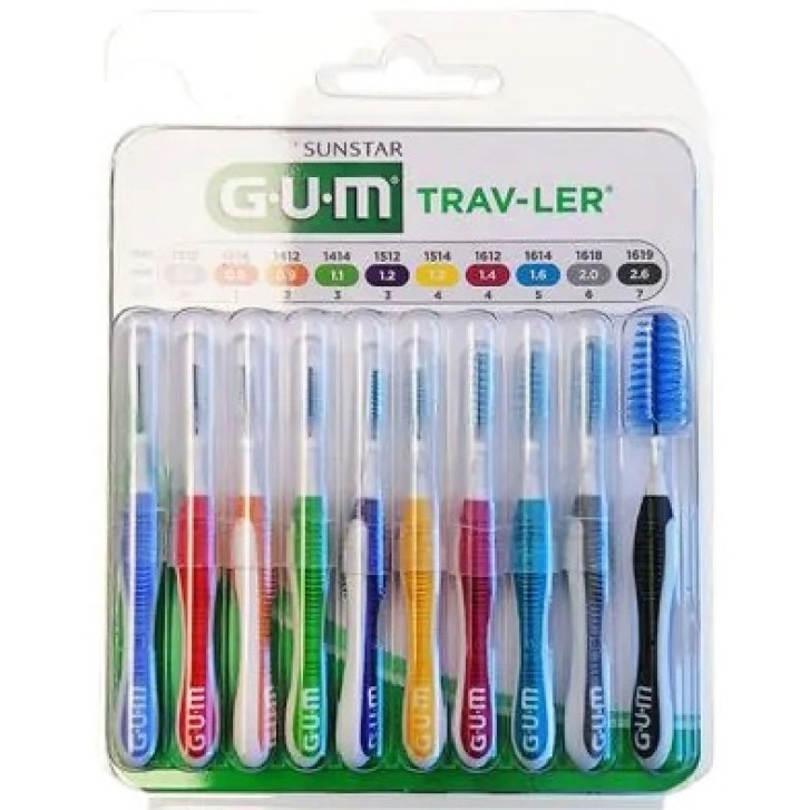 Gum Trav-Ler Scovolini Misti 10 pezzi