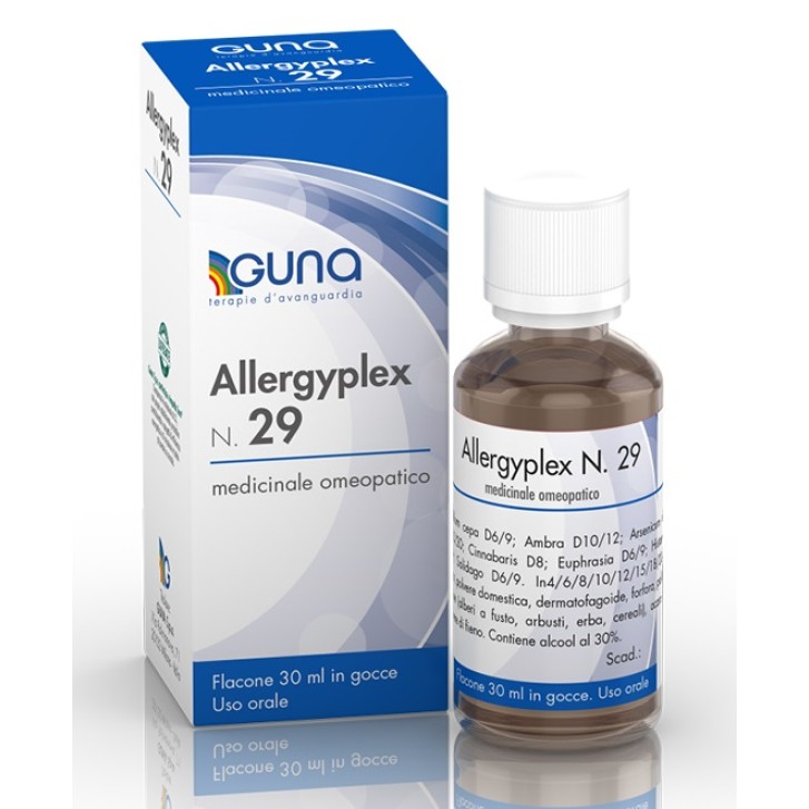 Guna Allergy Plex 29 Polline Gocce 30 ml - Rimedio Omeopatico
