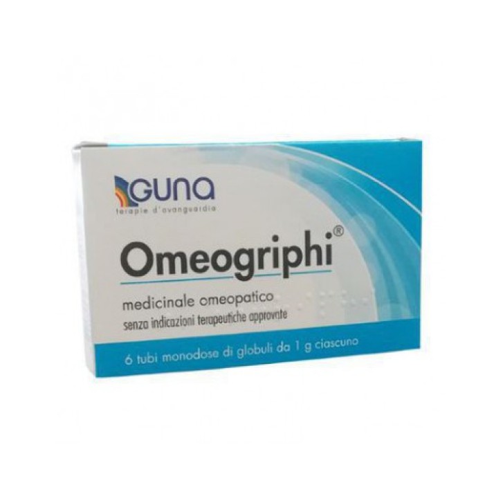 Guna Omeogriphi Globuli 6 Tubi 1 Grammo - Rimedio Omeopatico