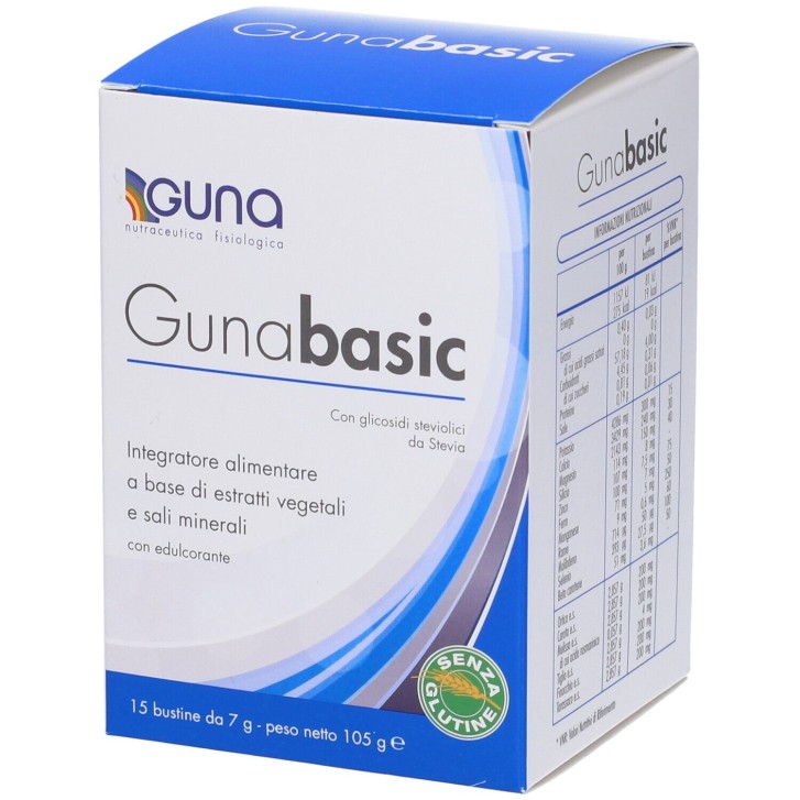 GunaBasic 15 Bustine - Integratore per equilibrio minerale
