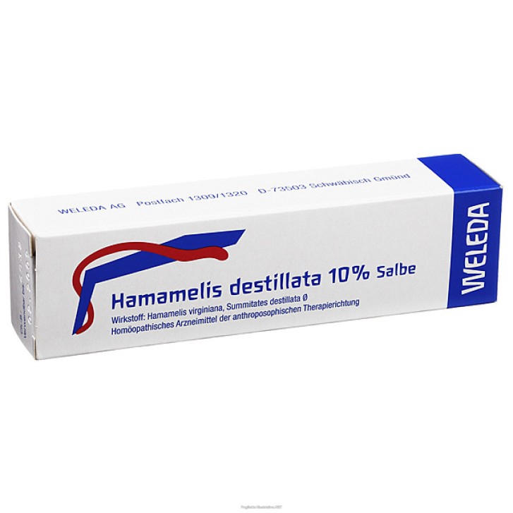 Weleda Hamamelis Unguento 10% 25 grammi - Rimedio Omeopatico