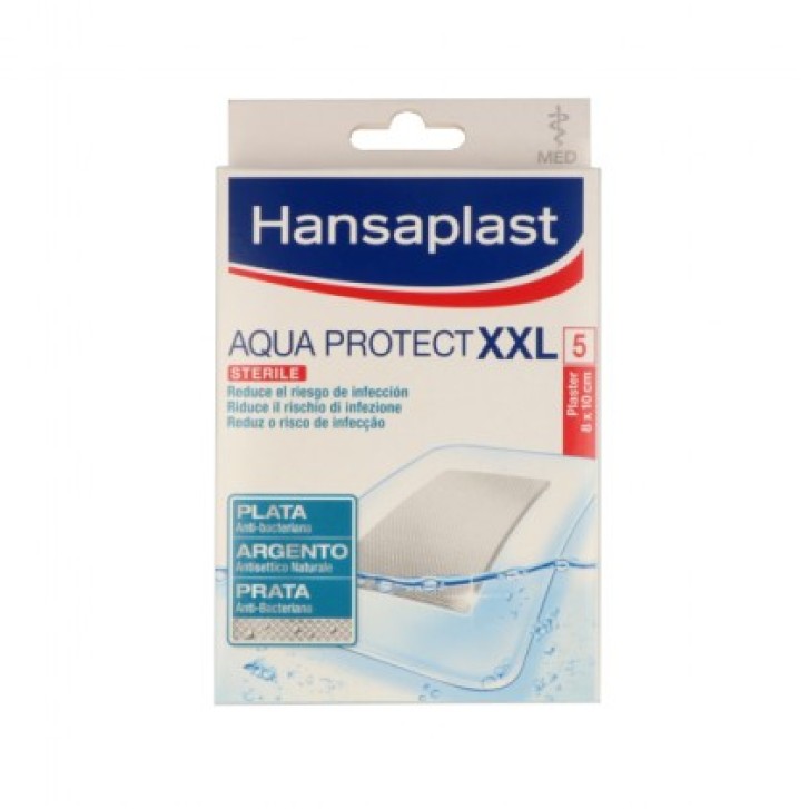 Hansaplast Medicazione Aqua Protect XXL 8x10cm 5pz