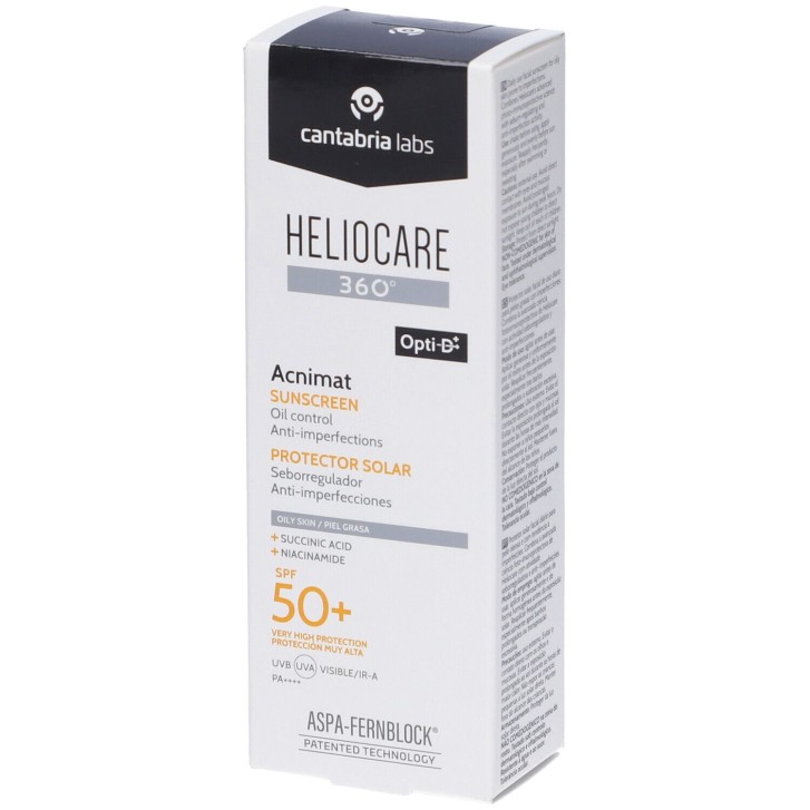Heliocare 360 Acnimat Solare SPF50+ 50 ml
