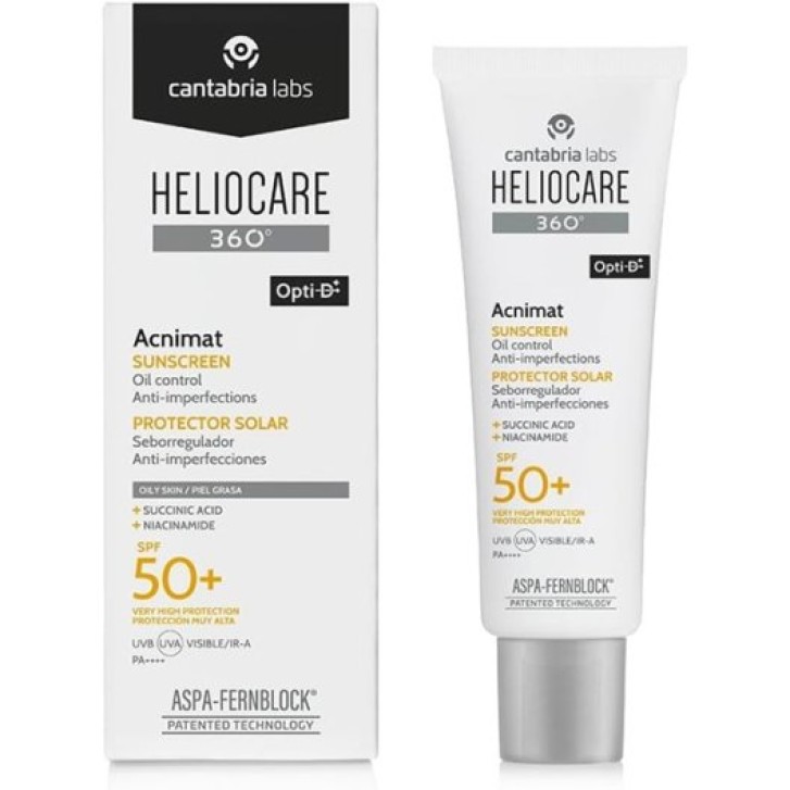 Heliocare 360 Acnimat Solare SPF50+ 50 ml