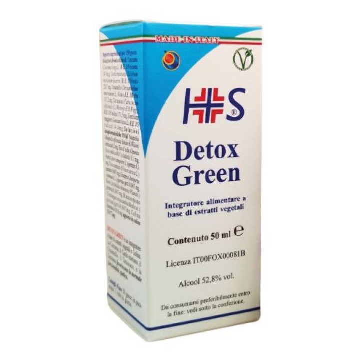 Herboplanet Detox Green Gocce 50 ml - Integratore Funzione Epatica