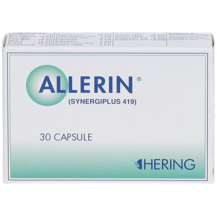 Allerin Hering 30 capsule - Rimedio Omeopatico