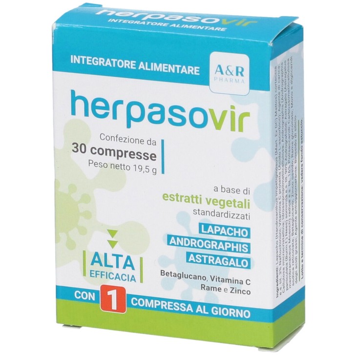 Herapasovir 30 compresse - Integratore Prevenzione Infezioni