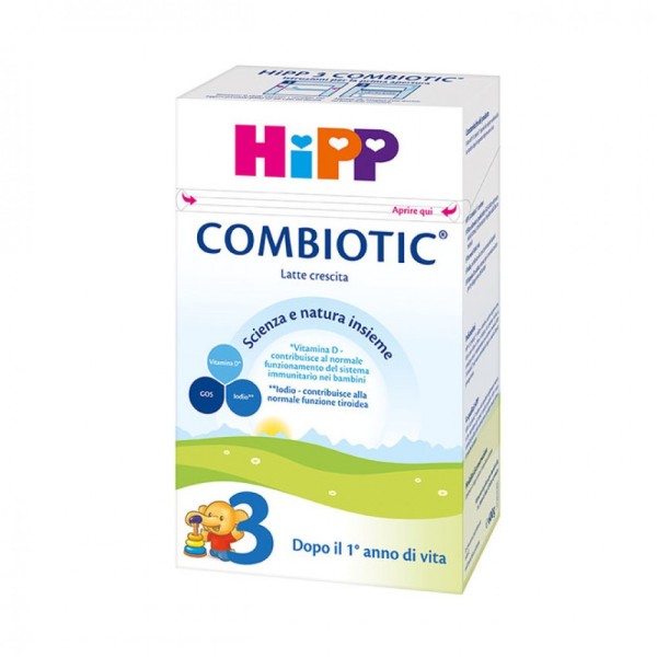 Hipp 3 ComBiotic Latte Crescita Polvere 600 grammi