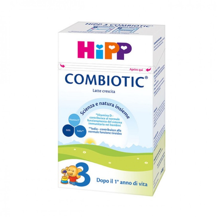 Hipp 3 Bio ComBiotic Latte in Polvere 600 grammi