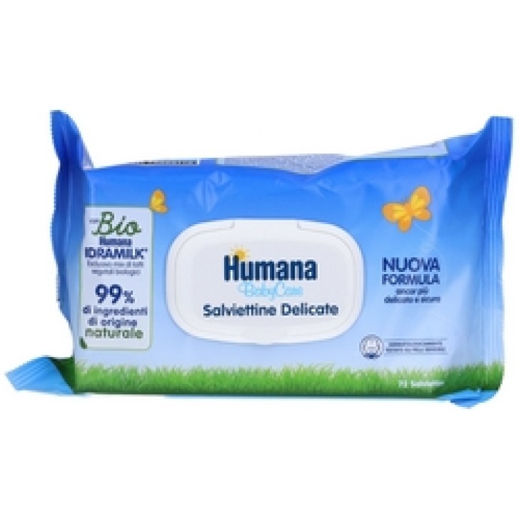 Humana Baby Care Salviettine Delicate 72 pezzi