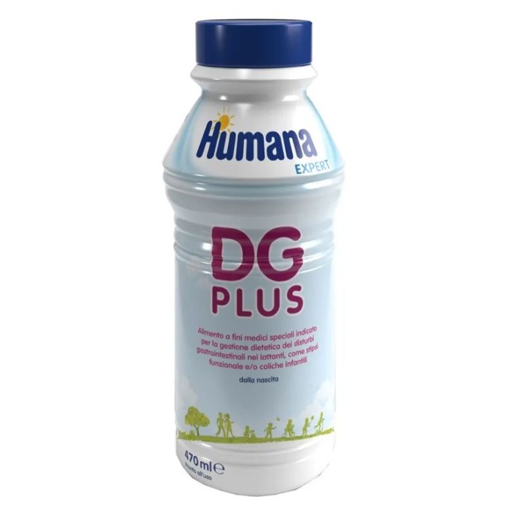 Humana DG Plus Latte Stipsi Coliche Lattanti 470 ml