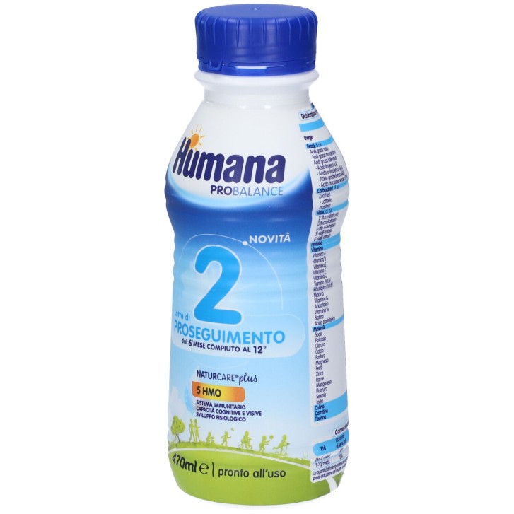 Humana ProBalance 2 NaturCare Plus 5HMO Latte Liquido 470 ml