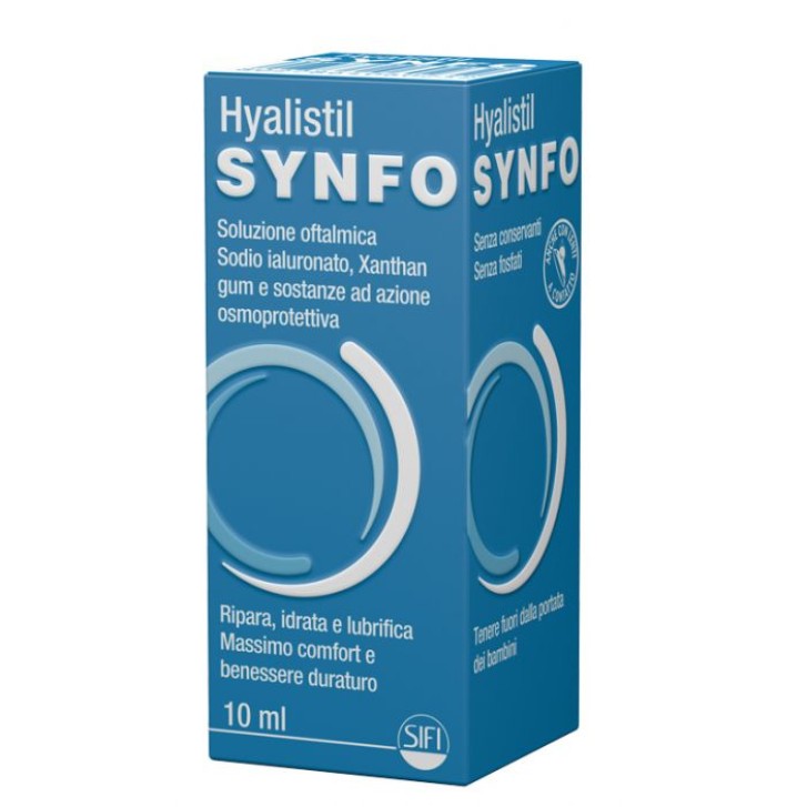 Hyalistil Synfo Soluzione Oftalmica Idratante e Lubrificante 10 ml