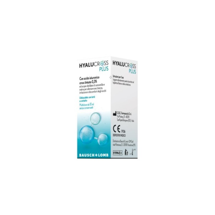 Hyalucross Plus Soluzione Oftalmica 10 ml