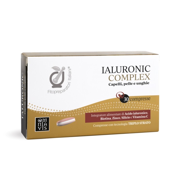 Ialuronic Complex 30 Compresse - Integratore per Pelle, Capelli e Unghie