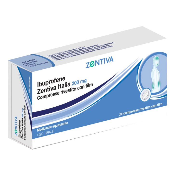 Ibuprofene 200 mg Zentiva 24 Compresse