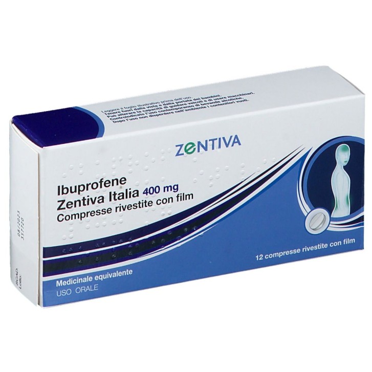 Ibuprofene 400 mg Zentiva 12 Compresse