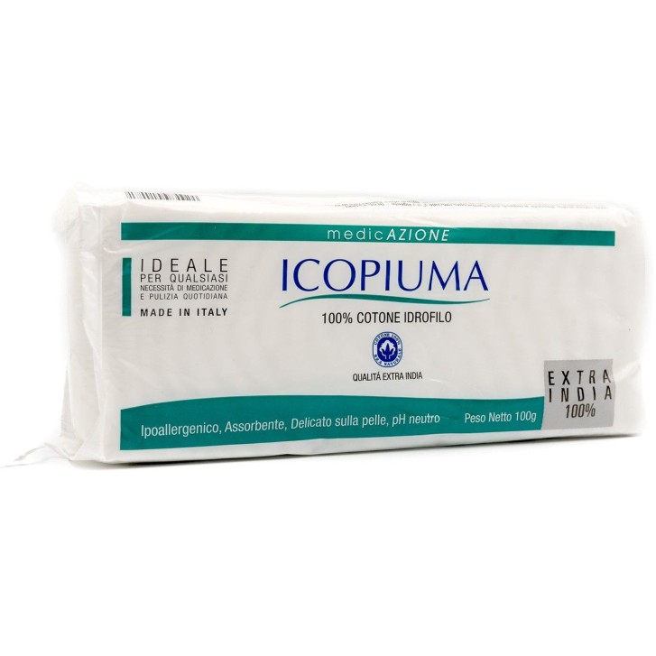 Icopiuma Cotone Idrofilo Extra India 100 grammi