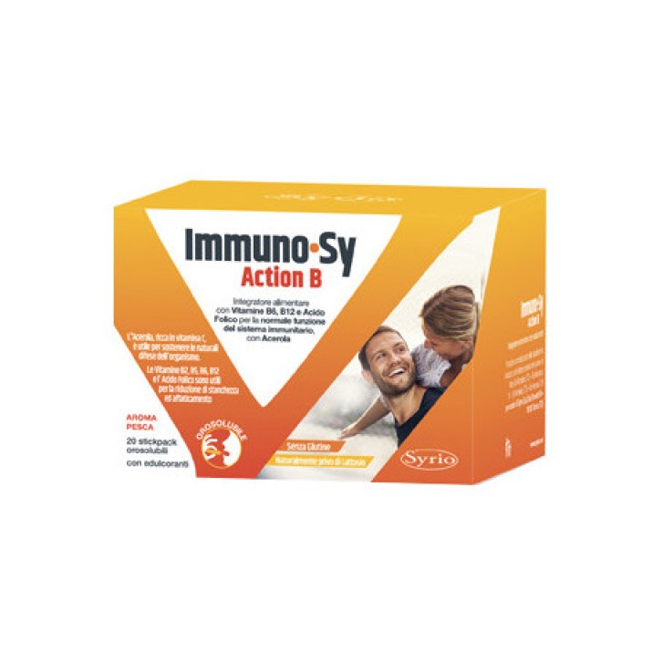 Immuno SY Action B 20 Bustine Orosolubili - Integratore Difese Immunitarie