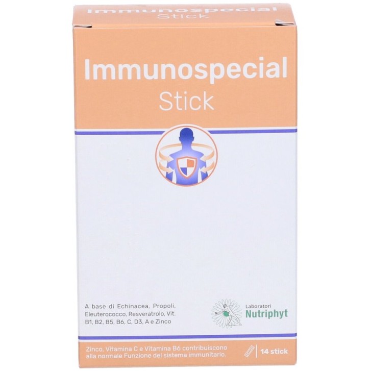 Nutriphyt Immunospecial 14 Stick - Integratore per Difese Immunitarie
