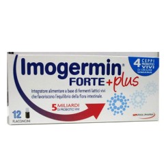 Imogermin Forte Plus 12 Flaconcini - Integratore Fermenti Lattici Vivi