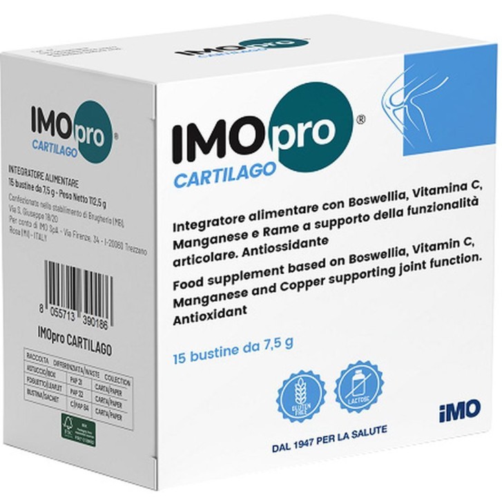 Imopro Cartilago 15 Bustine  - Integratore Benessere Articolare