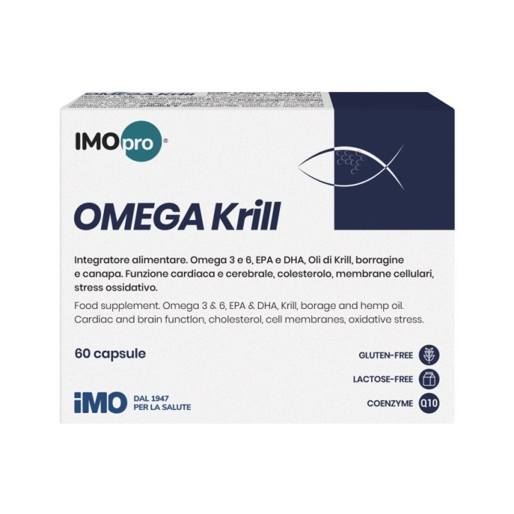 Imopro Omega Krill 60 capsule - Integratore Alimentare