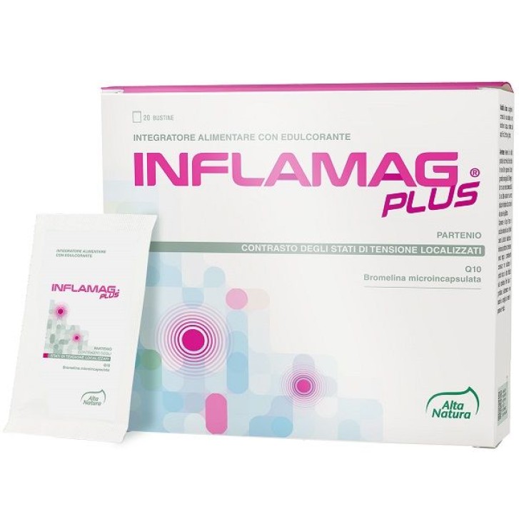 Alta Natura Inflamag Plus 20 bustine 7 g - Integratore Alimentare