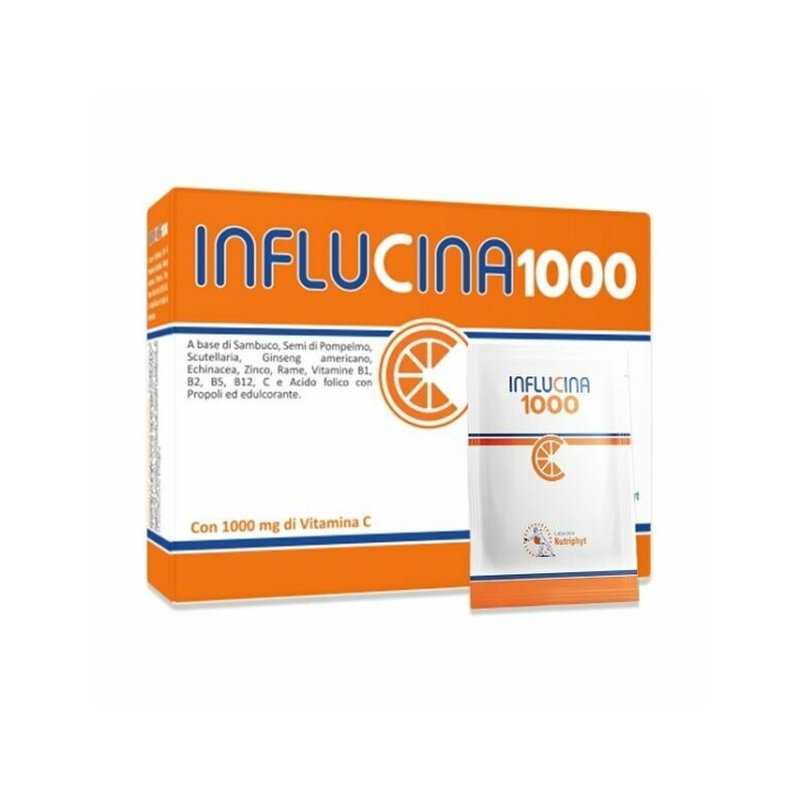 Influcina 1000 14 Bustine - Integratore Difese Immunitarie