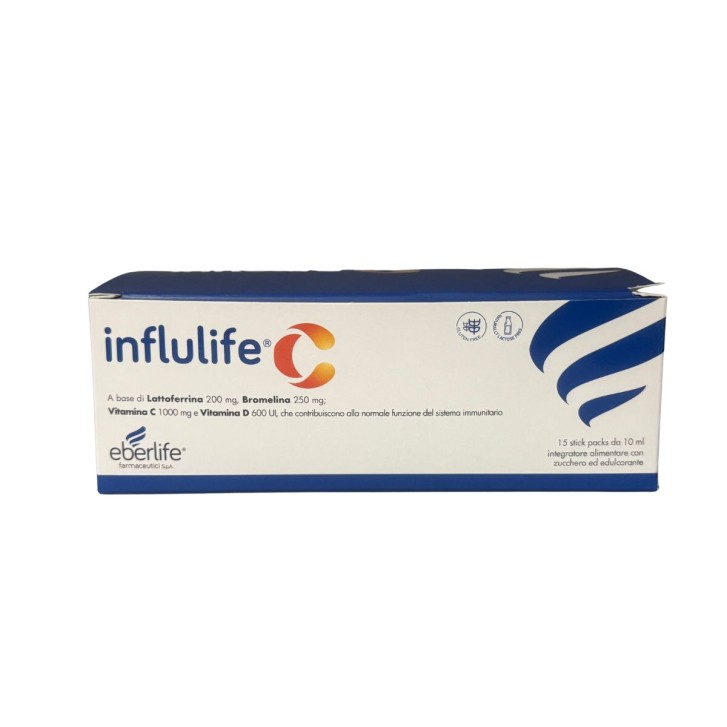 Influlife C 15 stick - Integratore Benessere Difese Immunitarie