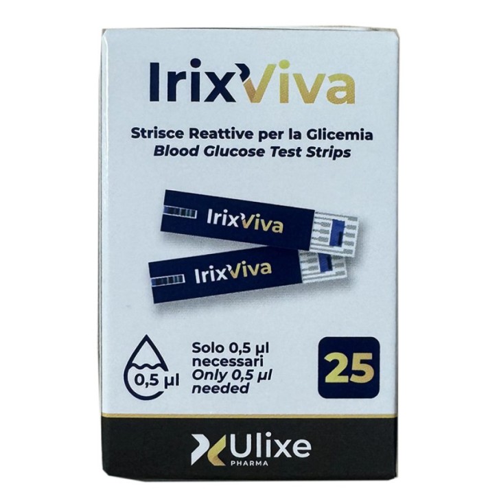Irix Viva Strisce Glicemia 25 Pezzi
