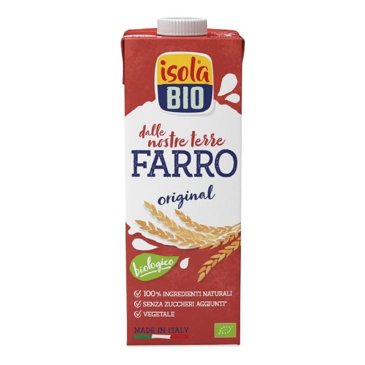 Isola Bio Farro Original Bevanda Vegetale Biologica 1 Litro