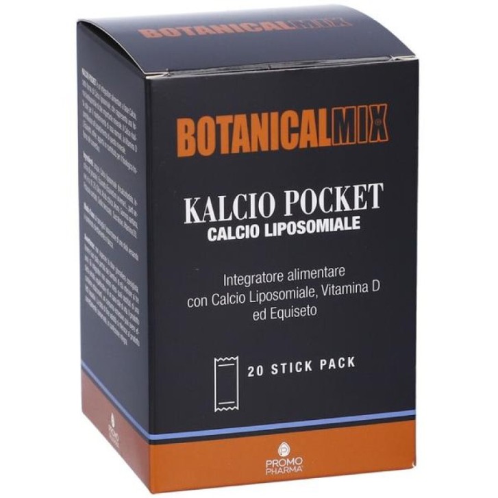 Kalcio Liposomiale Pocket Promopharma 30 Stick - Integratore Calcio Liposomiale