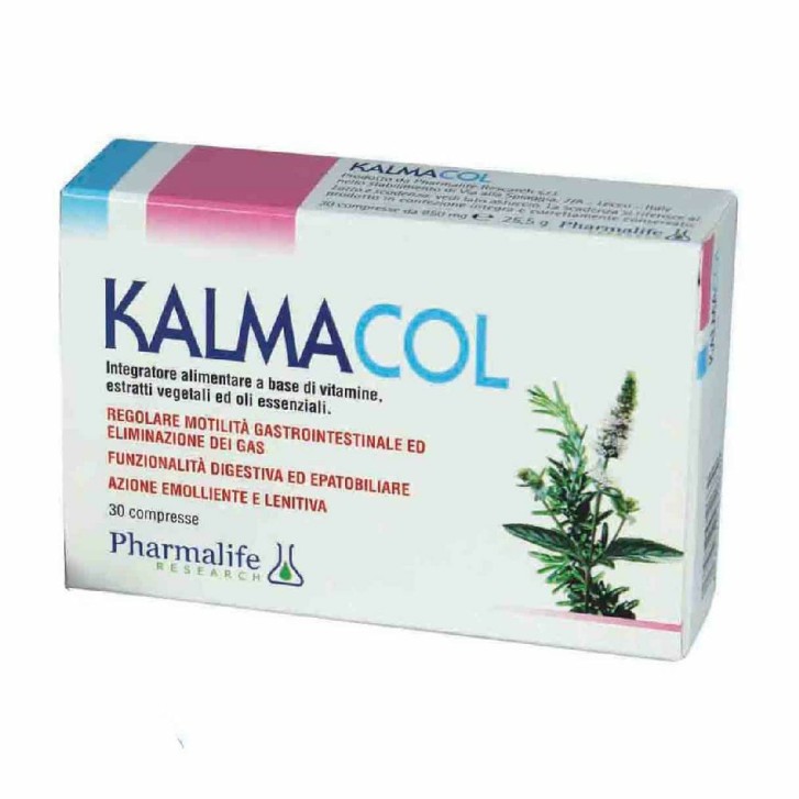 Kalmacol 30 compresse - Integratore Benessere Intestino contro Colon Irritabile