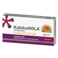 KalobaGola Gusto Fragola 20 Compresse - Integratore Alimentare