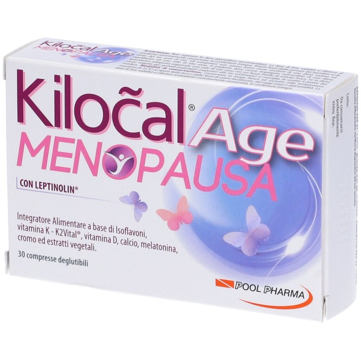 Kilocal Age Menopausa 30 Compresse - Integratore per menopausa e controllo del peso