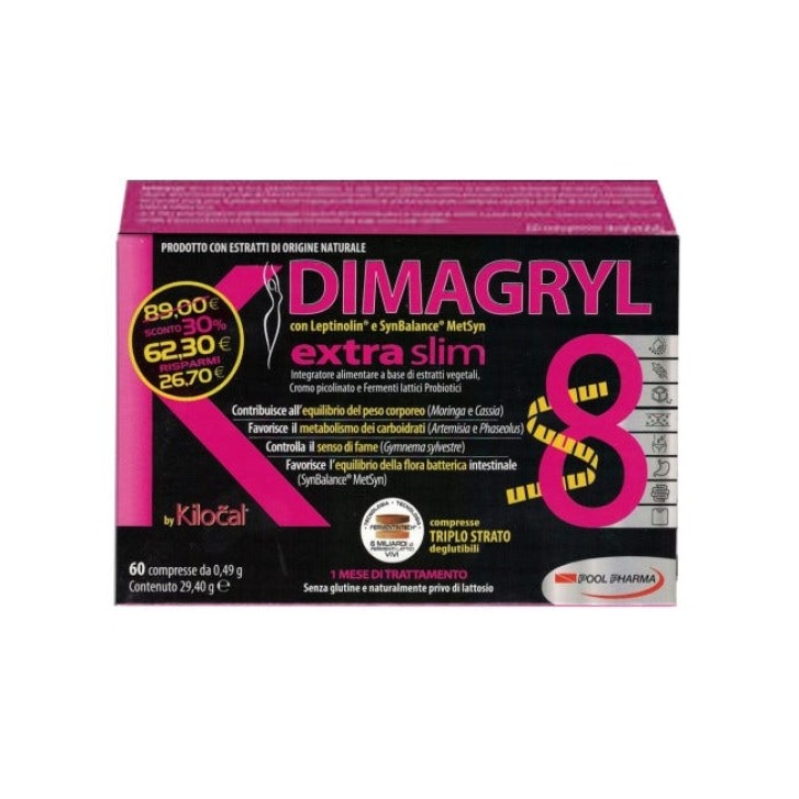 Kilocal Dimagryl 60 Compresse - Integratore Alimentare
