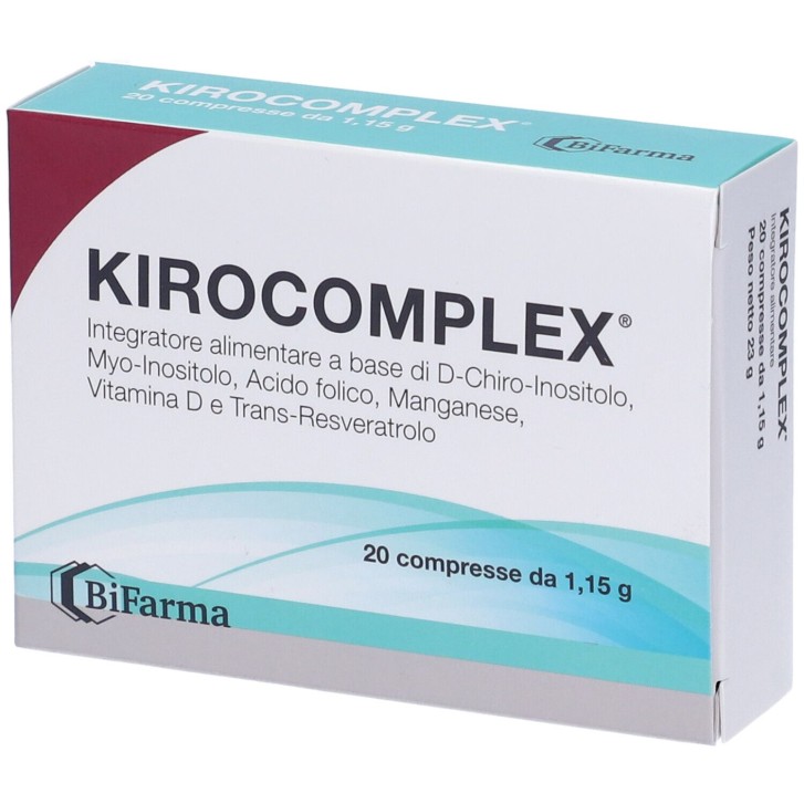 Kirocomplex 20 Compresse - Integratore per fertilit&agrave; femminile e ciclo