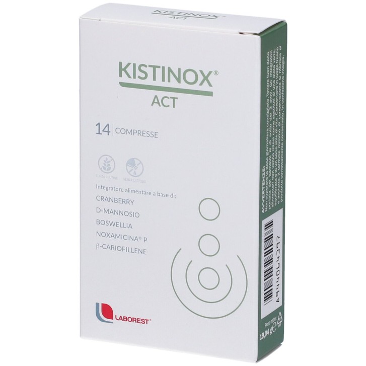 Kistinox Act 14 compresse - Integratore Benessere Vie Urinarie