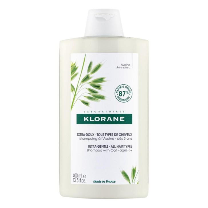 Klorane Shampoo Latte Avena 400 ml