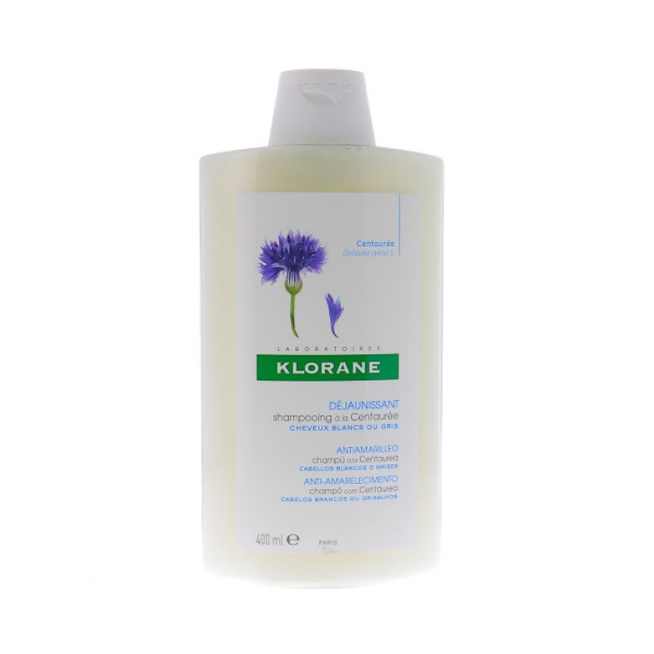 Klorane Centaurea Shampoo Illuminante Capelli Grigi 400 ml