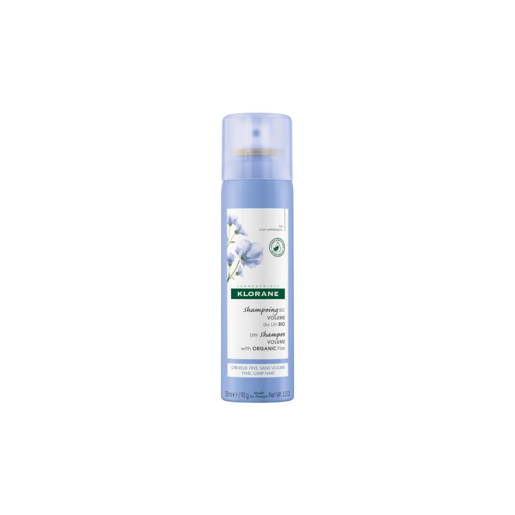 Klorane Shampoo Secco Lino Bio 150 ml