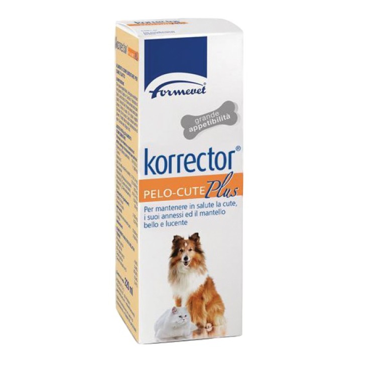 Korrector Pelo Cute Plus 220 ml - Complemento Alimentare Cani e Gatti